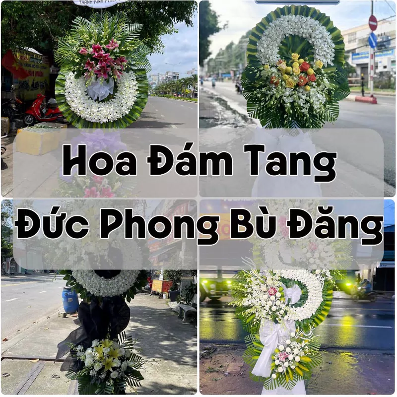 Đặt Hoa Đám Tang Đức Phong Bù Đăng | Giao Hoa Nhanh
