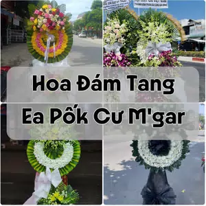 Đặt Hoa Đám Tang Ea Pốk Cư M'gar | Giao Tận Nơi