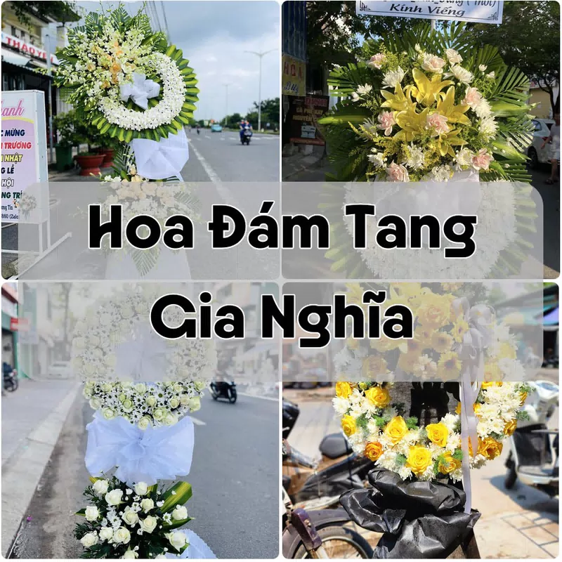 Đặt Hoa Đám Tang Gia Nghĩa | Hoa Chia Buồn