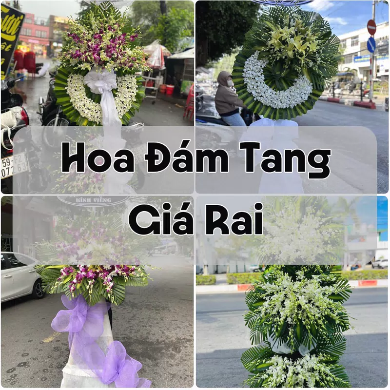 Đặt Hoa Đám Tang Giá Rai | Hoa Tang Lễ