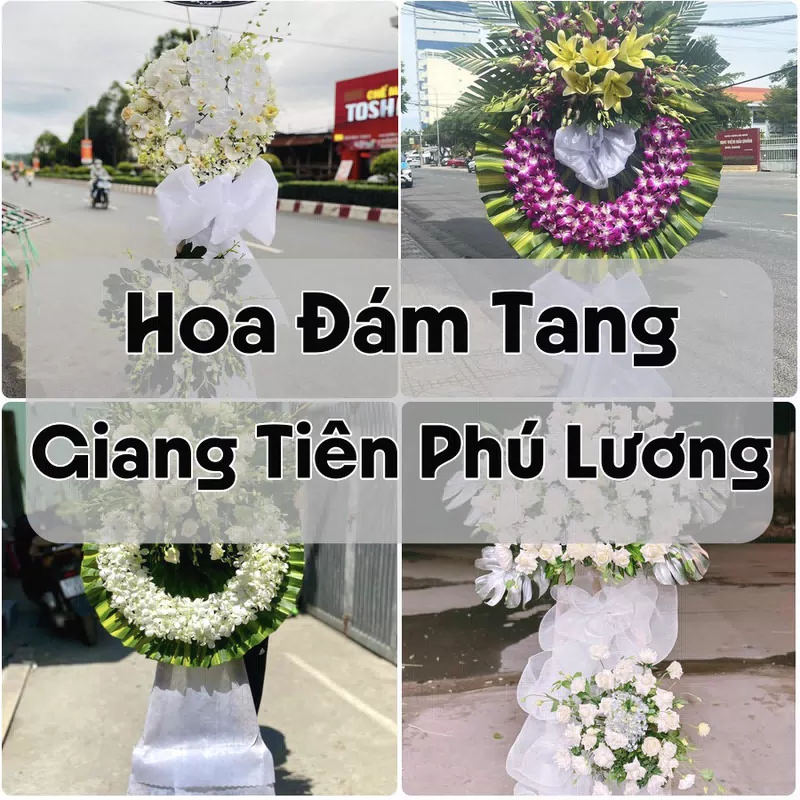 Đặt Hoa Đám Tang Giang Tiên Phú Lương | Đặt Hoa Nhanh