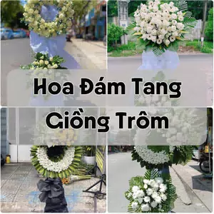 Đặt Hoa Đám Tang Giồng Trôm | Giao Hoa Nhanh