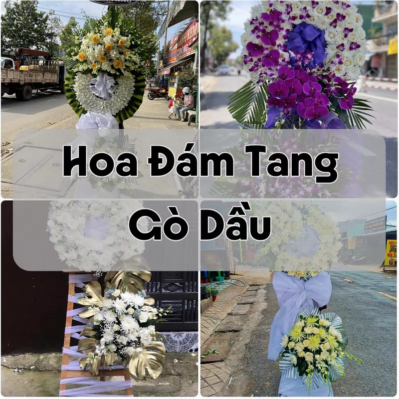Đặt Hoa Đám Tang Gò Dầu | Đặt Hoa Nhanh