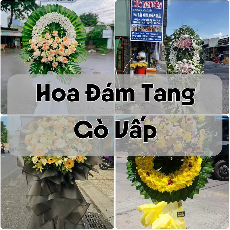 Đặt Hoa Đám Tang Gò Vấp | Đặt Hoa Nhanh