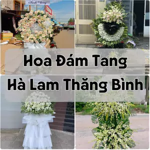 Đặt Hoa Đám Tang Hà Lam Thăng Bình | Hoa Tang Lễ