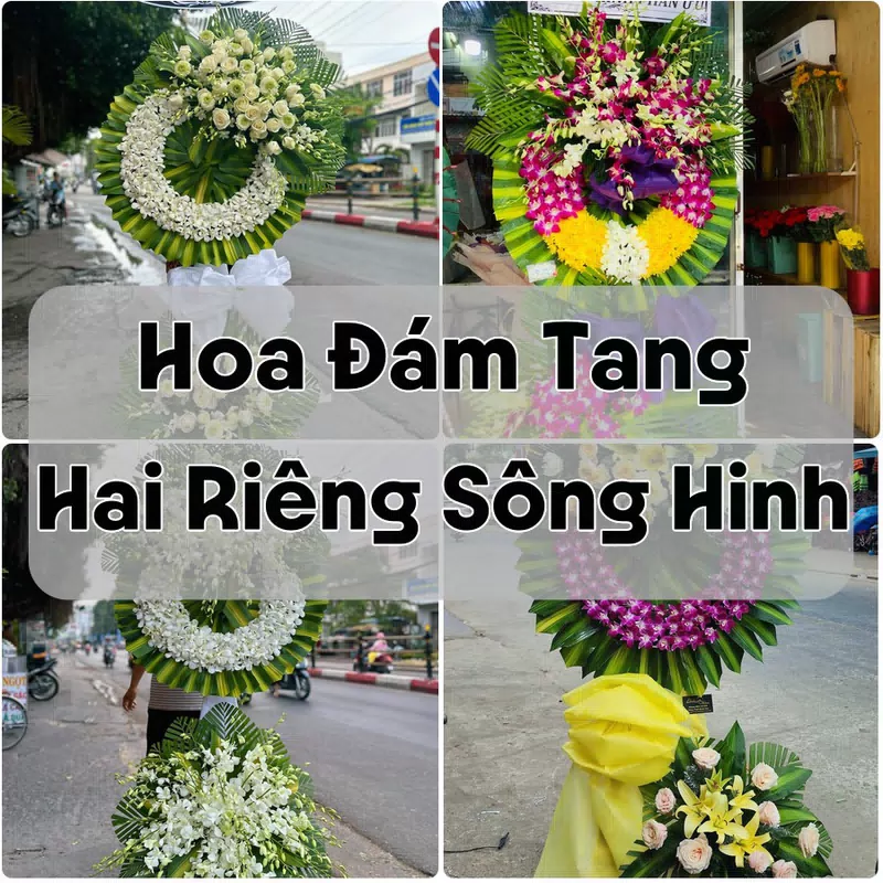 Đặt Hoa Đám Tang Hai Riêng Sông Hinh | Hoa Chia Buồn
