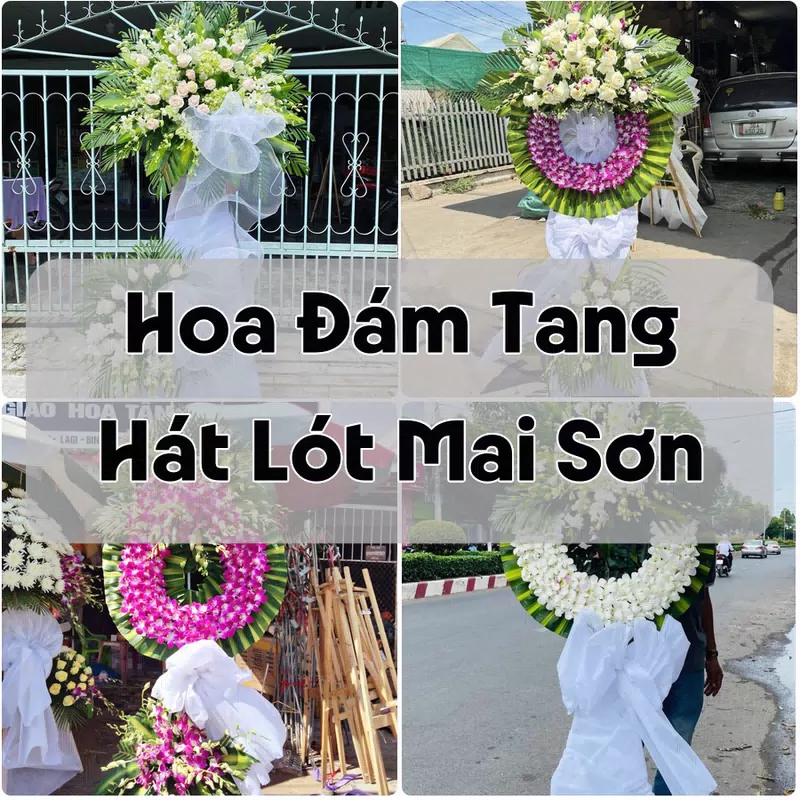 Đặt Hoa Đám Tang Hát Lót Mai Sơn | Đặt Hoa Nhanh