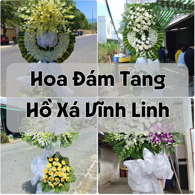 Đặt Hoa Đám Tang Hồ Xá Vĩnh Linh | Đặt Hoa Nhanh