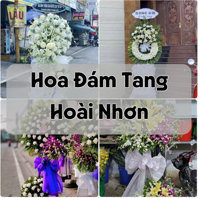 Đặt Hoa Đám Tang Hoài Nhơn | Hoa Chia Buồn