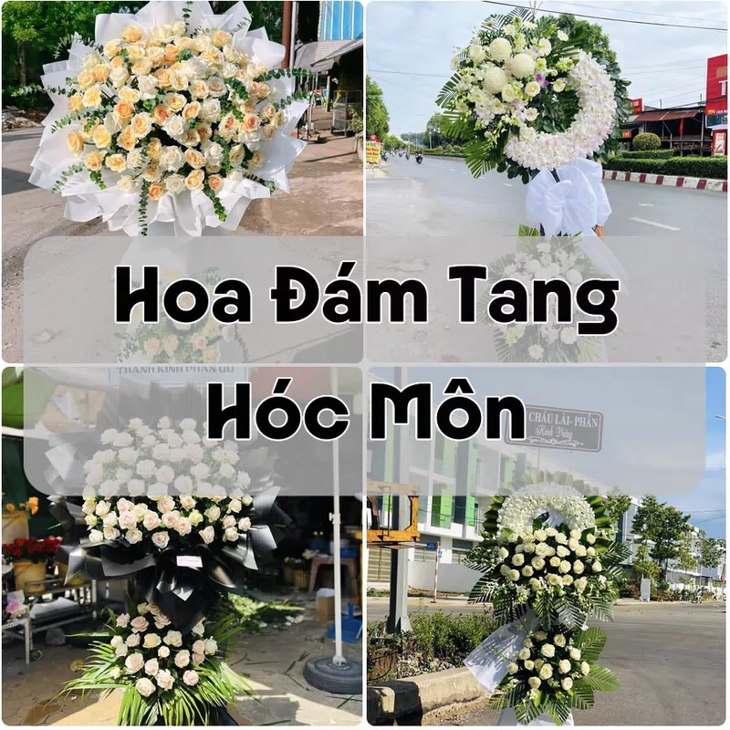 Đặt Hoa Đám Tang Hóc Môn | Hoa Chia Buồn