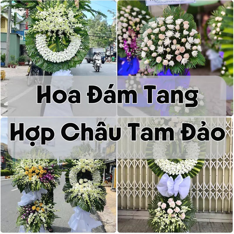 Đặt Hoa Đám Tang Hợp Châu Tam Đảo | Giao Tận Nơi