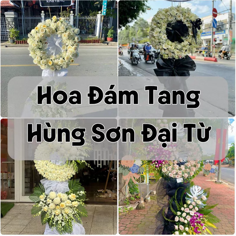 Đặt Hoa Đám Tang Hùng Sơn Đại Từ | Hoa Chia Buồn
