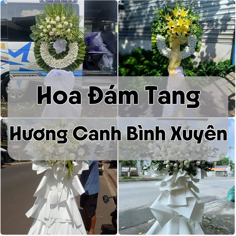 Đặt Hoa Đám Tang Hương Canh Bình Xuyên | Hoa Tang Lễ