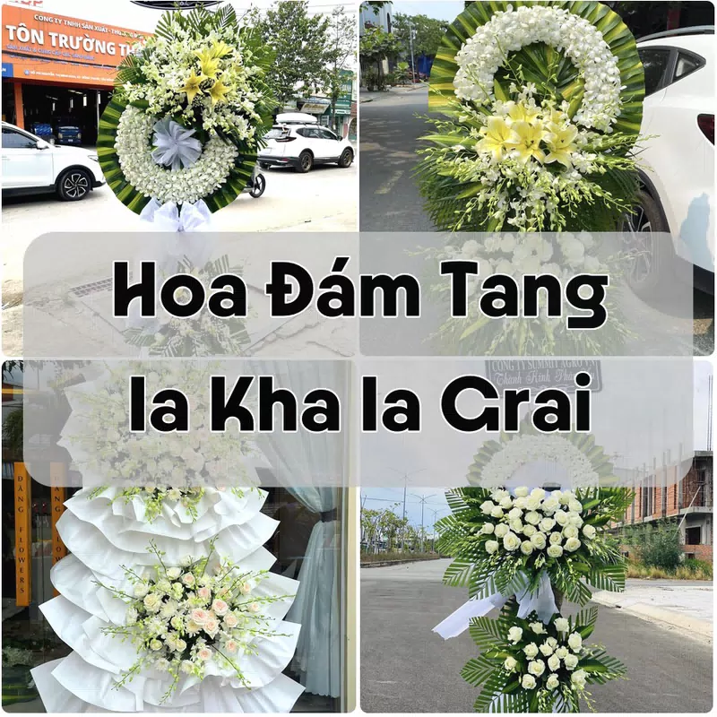 Đặt Hoa Đám Tang Ia Kha Ia Grai | Hoa Tang Lễ