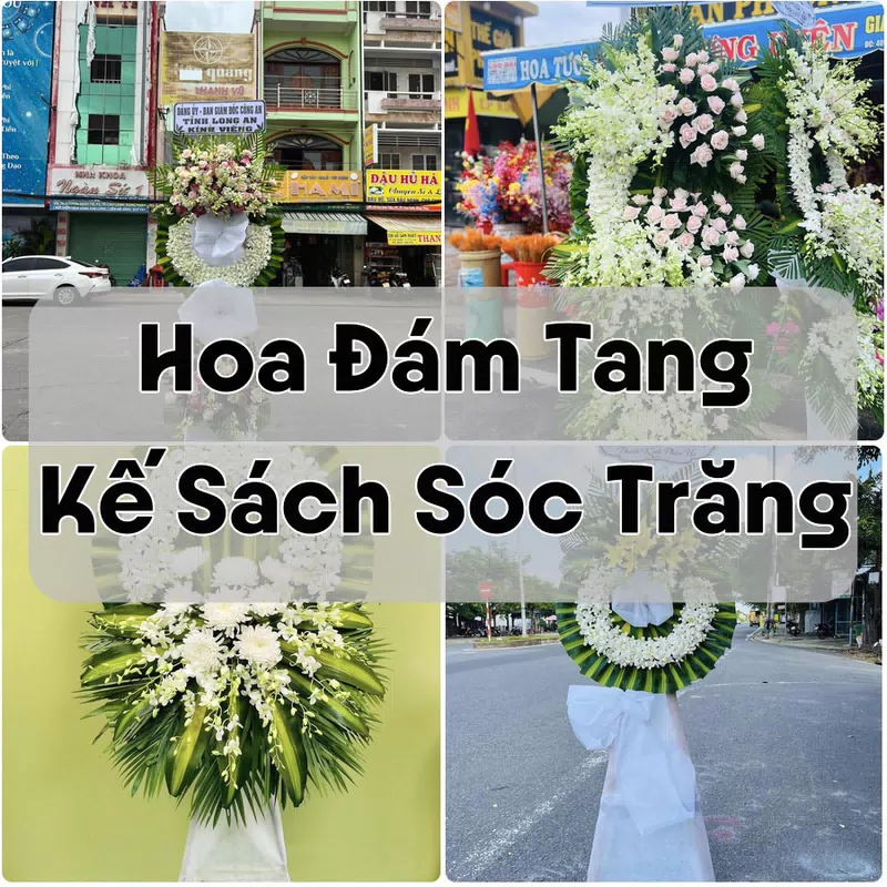 Đặt Hoa Đám Tang Kế Sách Sóc Trăng | Hoa Chia Buồn