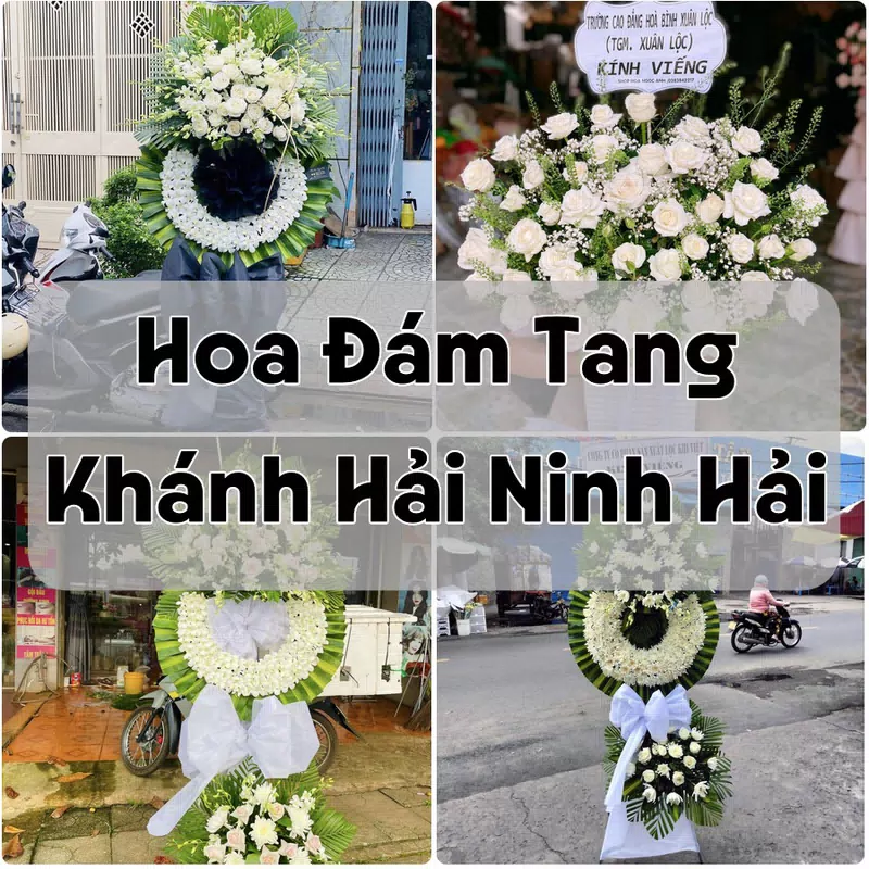 Đặt Hoa Đám Tang Khánh Hải Ninh Hải | Đặt Hoa Nhanh