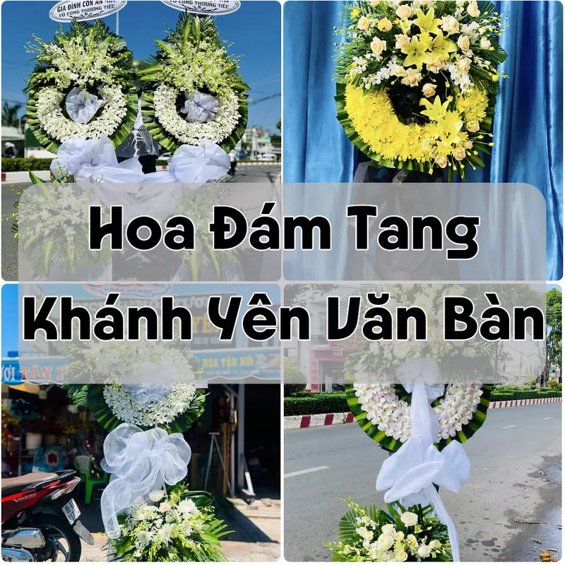 Đặt Hoa Đám Tang Khánh Yên Văn Bàn | Đặt Hoa Viếng