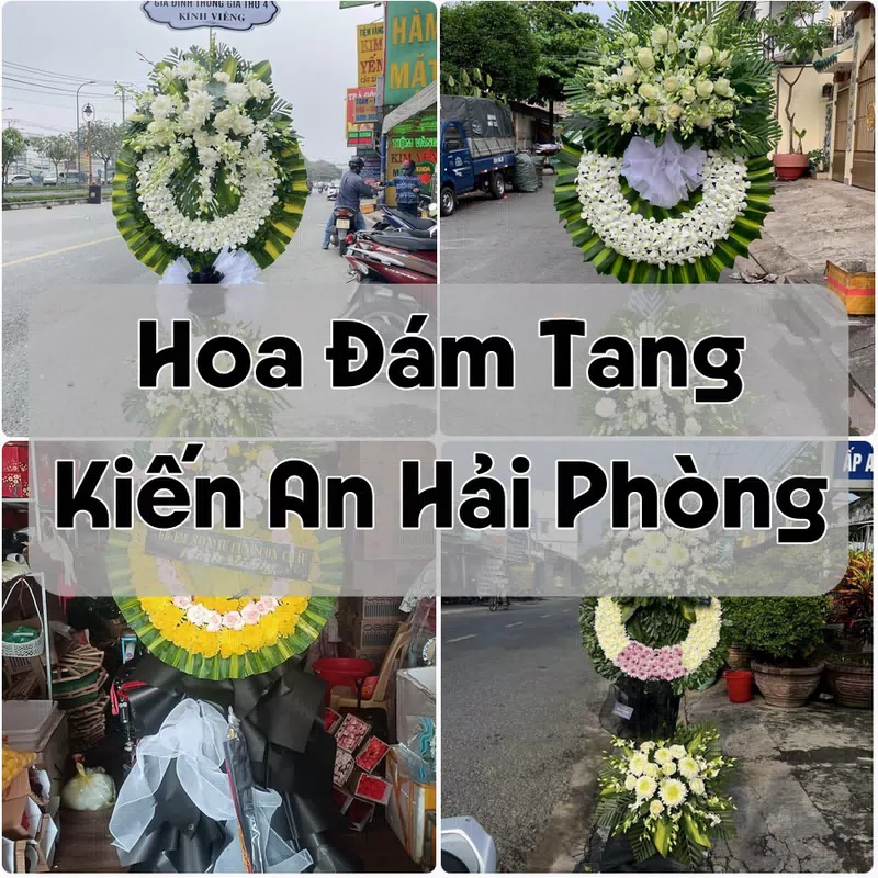 Đặt Hoa Đám Tang Kiến An Hải Phòng | Đặt Hoa Nhanh