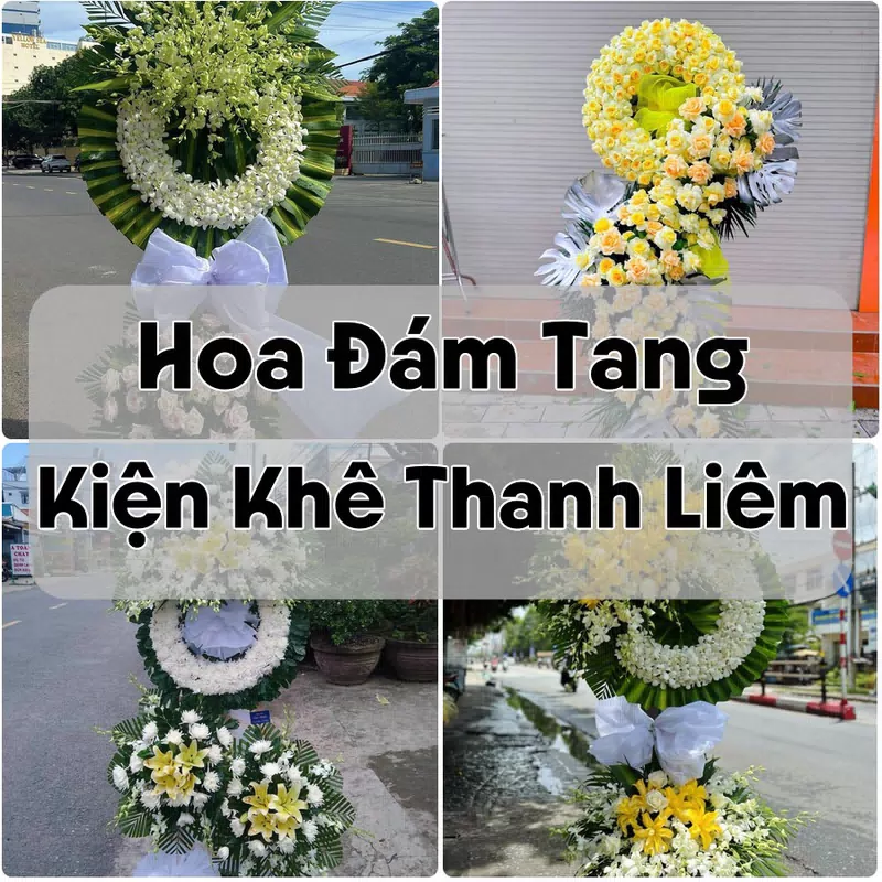 Đặt Hoa Đám Tang Kiện Khê Thanh Liêm | Đặt Hoa Nhanh