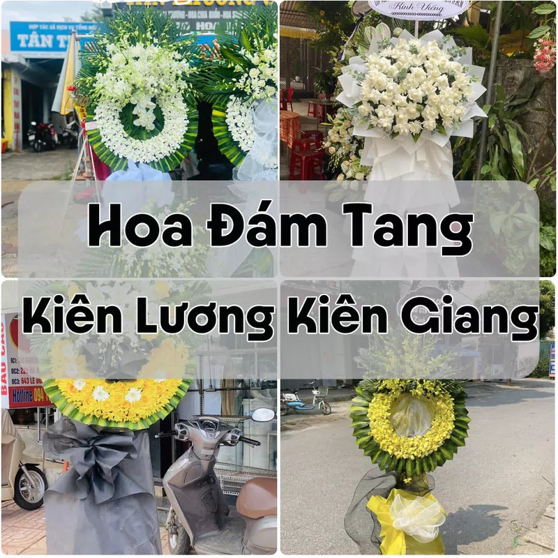 Đặt Hoa Đám Tang Kiên Lương Kiên Giang | Hoa Tang Lễ