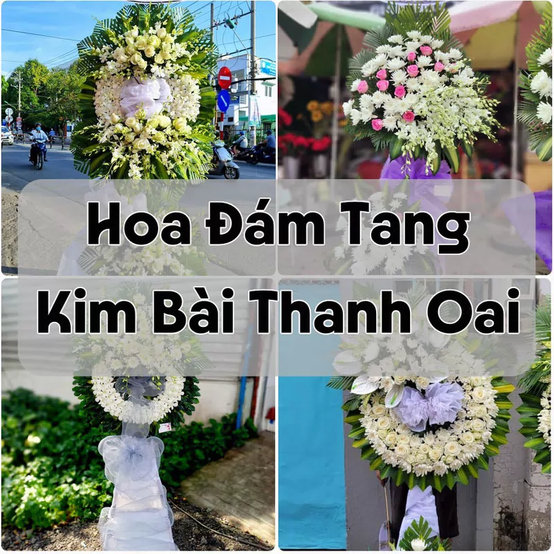 Đặt Hoa Đám Tang Kim Bài Thanh Oai | Đặt Hoa Nhanh