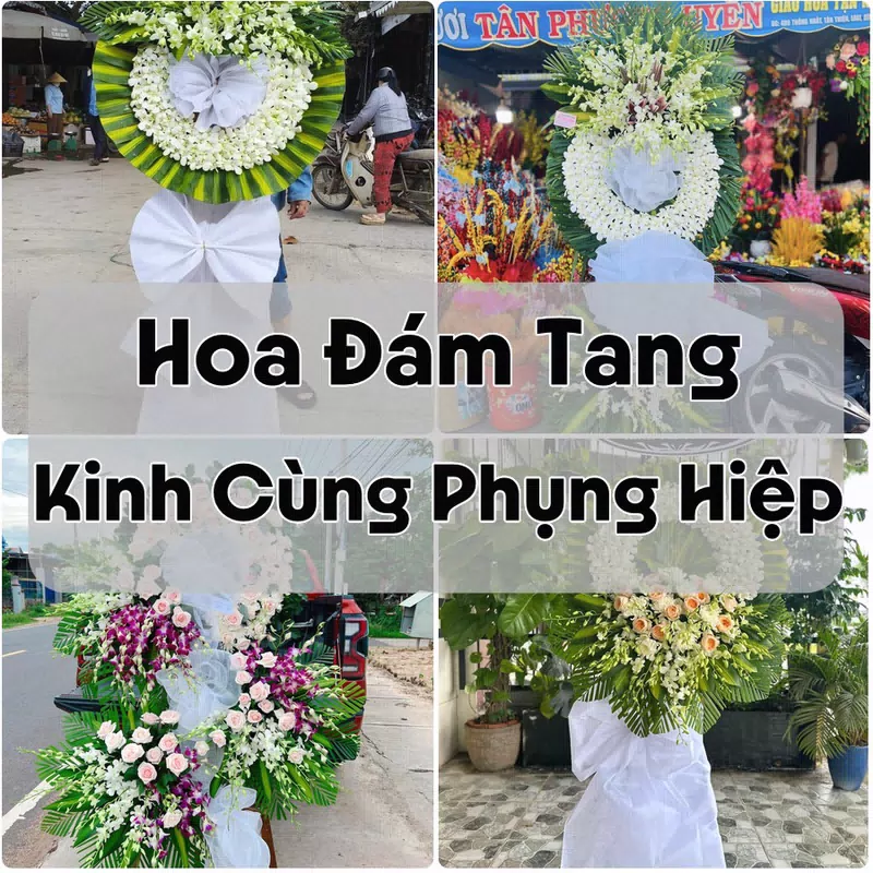 Đặt Hoa Đám Tang Kinh Cùng Phụng Hiệp | Đặt Hoa Viếng
