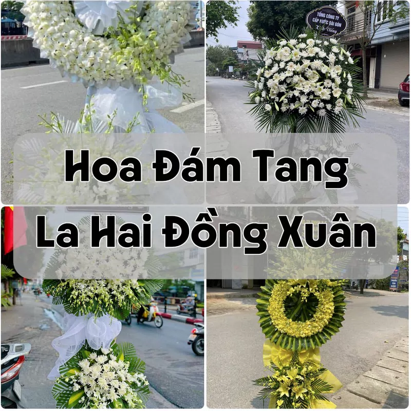 Đặt Hoa Đám Tang La Hai Đồng Xuân | Đặt Hoa Viếng