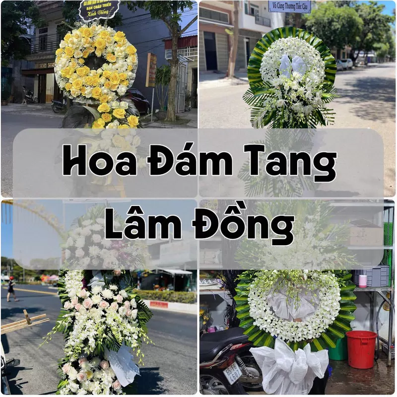 Đặt Hoa Đám Tang Lâm Đồng | Giao Tận Nơi