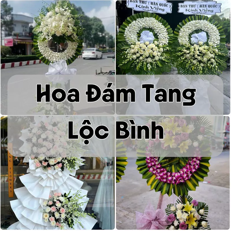 Đặt Hoa Đám Tang Lộc Bình | Đặt Hoa Nhanh