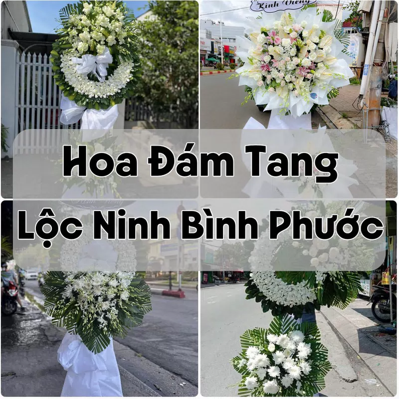 Đặt Hoa Đám Tang Lộc Ninh Bình Phước | Giao Hoa Nhanh