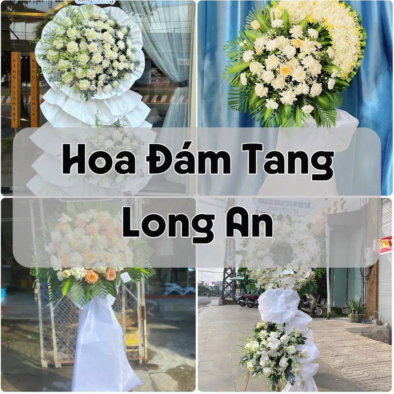 Đặt Hoa Đám Tang Long An | Giao Tận Nơi