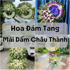 Đặt Hoa Đám Tang Mái Dầm Châu Thành | Giao Tận Nơi