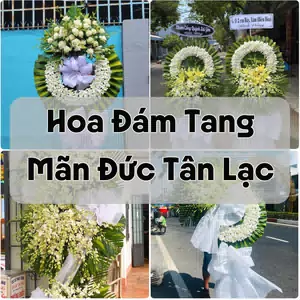 Đặt Hoa Đám Tang Mãn Đức Tân Lạc | Hoa Chia Buồn