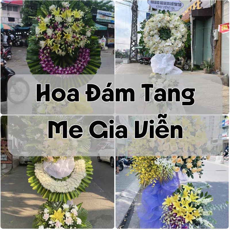 Đặt Hoa Đám Tang Me Gia Viễn | Giao Tận Nơi