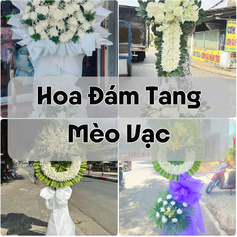 Đặt Hoa Đám Tang Mèo Vạc | Giao Tận Nơi