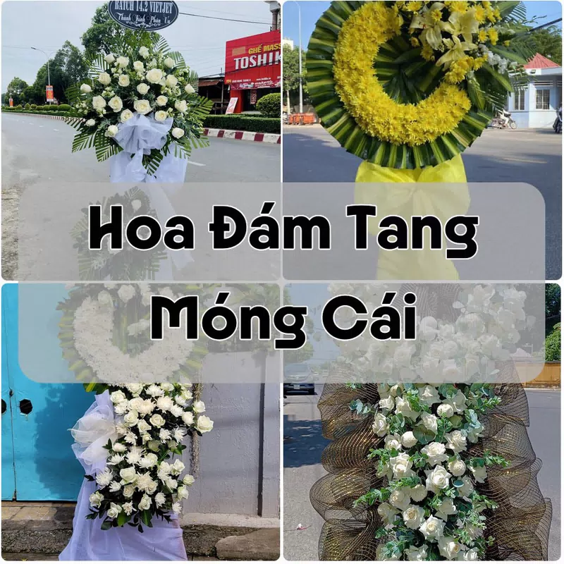Đặt Hoa Đám Tang Móng Cái | Giao Tận Nơi