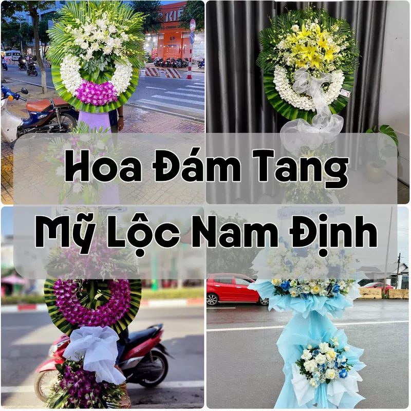 Đặt Hoa Đám Tang Mỹ Lộc Nam Định | Hoa Chia Buồn