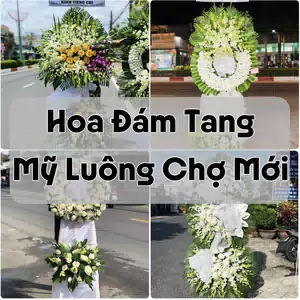 Đặt Hoa Đám Tang Mỹ Luông Chợ Mới | Đặt Hoa Viếng
