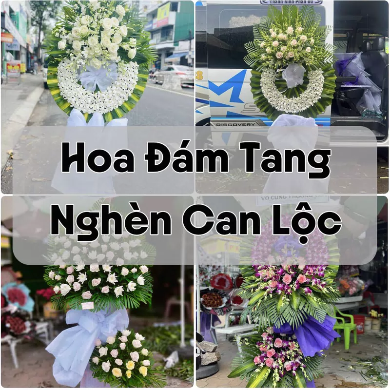 Đặt Hoa Đám Tang Nghèn Can Lộc | Đặt Hoa Viếng