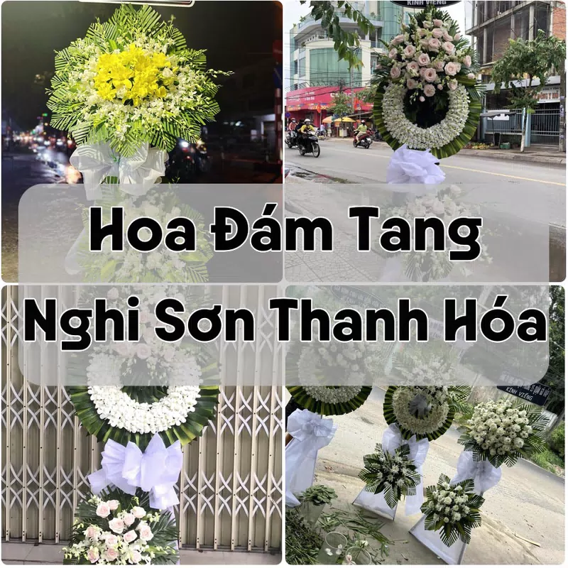 Đặt Hoa Đám Tang Nghi Sơn Thanh Hóa | Giao Tận Nơi