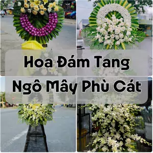 Đặt Hoa Đám Tang Ngô Mây Phù Cát | Giao Hoa Nhanh