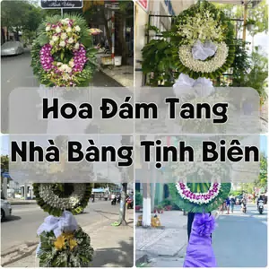Đặt Hoa Đám Tang Nhà Bàng Tịnh Biên | Giao Tận Nơi