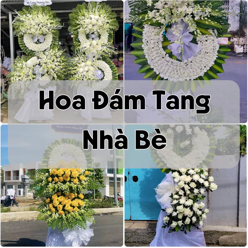 Đặt Hoa Đám Tang Nhà Bè | Hoa Chia Buồn