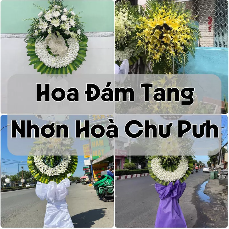Đặt Hoa Đám Tang Nhơn Hoà Chư Pưh | Hoa Chia Buồn