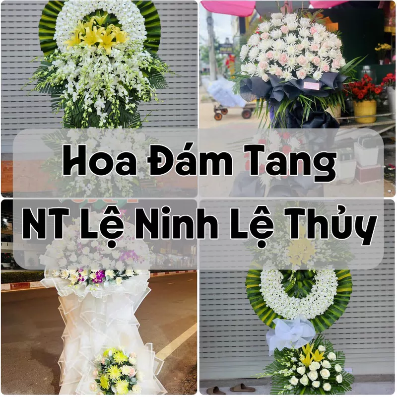 Đặt Hoa Đám Tang NT Lệ Ninh Lệ Thủy | Đặt Hoa Nhanh