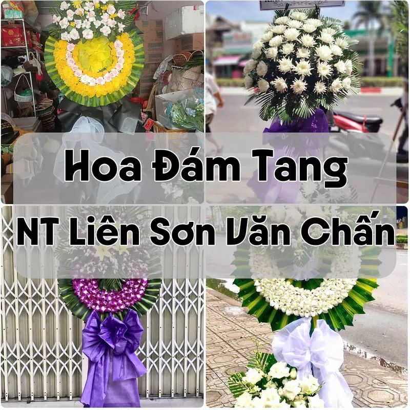 Đặt Hoa Đám Tang NT Liên Sơn Văn Chấn | Hoa Chia Buồn
