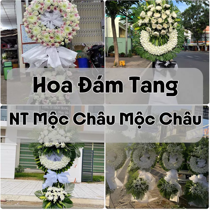 Đặt Hoa Đám Tang NT Mộc Châu Mộc Châu | Hoa Tang Lễ