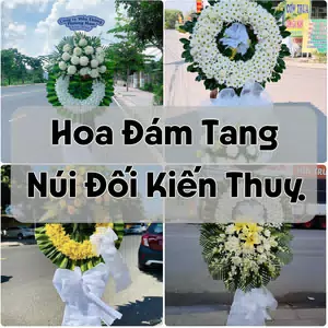 Đặt Hoa Đám Tang Núi Đối Kiến Thuỵ | Hoa Tang Lễ
