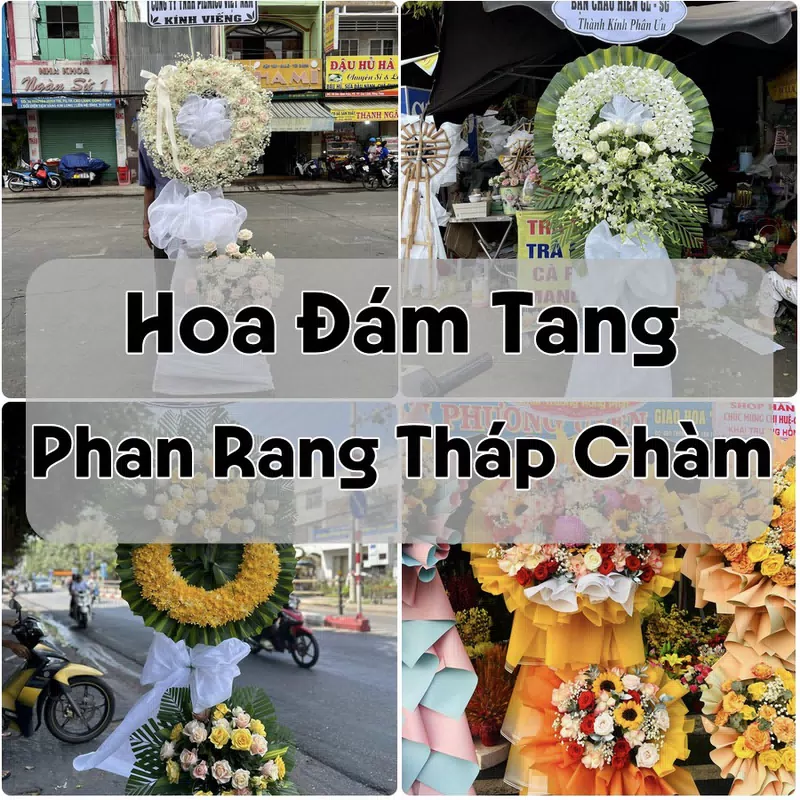 Đặt Hoa Đám Tang Phan Rang Tháp Chàm | Hoa Tang Lễ
