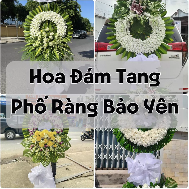 Đặt Hoa Đám Tang Phố Ràng Bảo Yên | Đặt Hoa Viếng